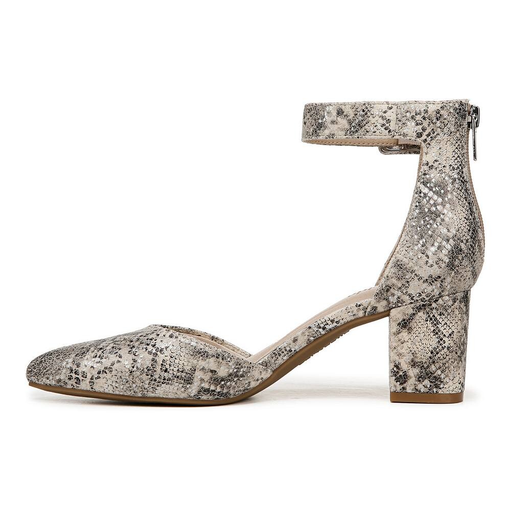 LifeЖенские туфли-лодочки Stride Admire с ремешком на щиколотке LifeStride, цвет Black Fabric — фото 3