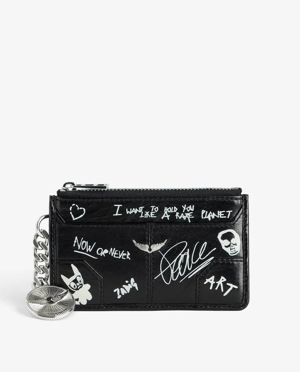 

Женский черный кардхолдер Sunny Zadig & Voltaire