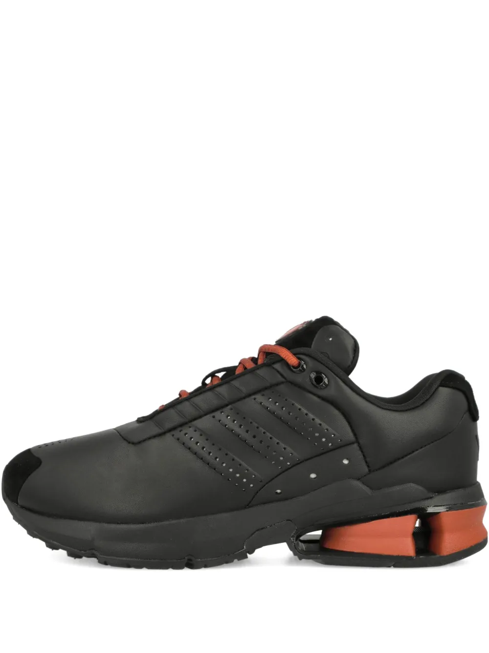 

Кроссовки Control из перфорированной кожи Y-3 ADIDAS, черный