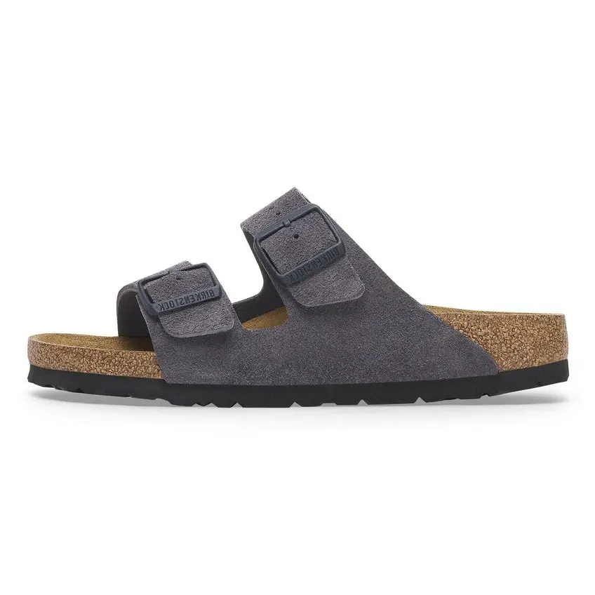 Шлепанцы серии Arizona унисекс Birkenstock, серо-голубой