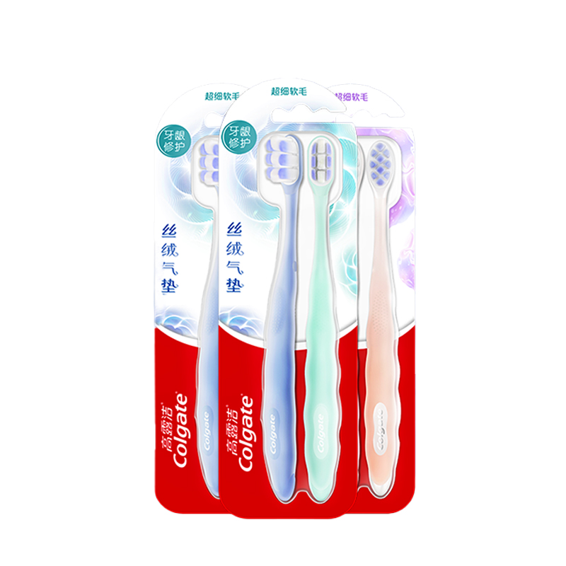 

Набор зубных щеток Velvet Air Cushion+Cloud Jelly для очистки и свежести дыхания, 4 шт COLGATE