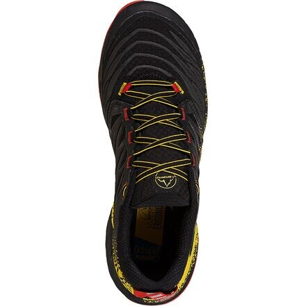 Беговые кроссовки Akasha II мужские La Sportiva, черный/желтый — фото 3