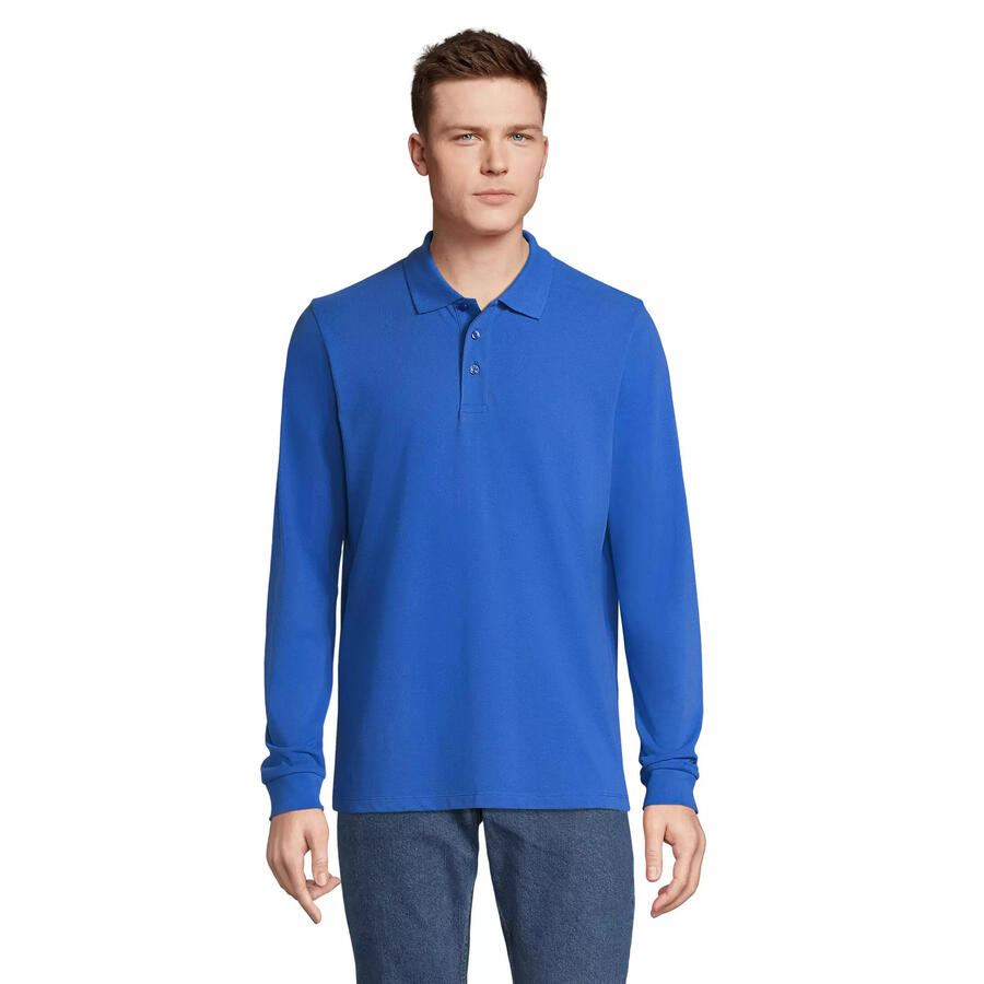 

Рубашка-поло с длинным рукавом Sol's Prime