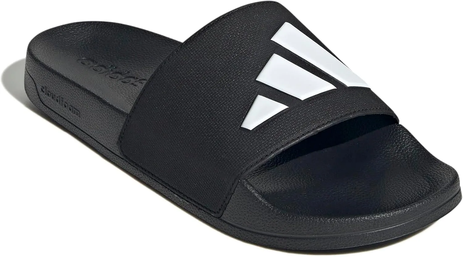Сандалии для душа Adidas Adilette, цвет черный/белый/черный — фото 4