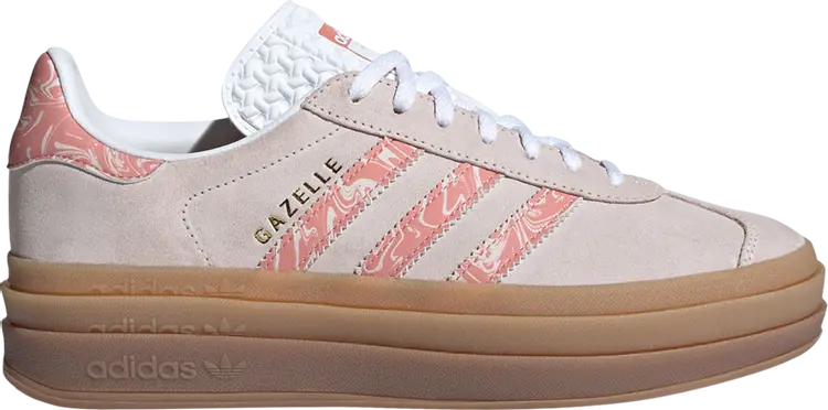 Кроссовки Wmns Gazelle Bold 'Putty Mauve Marble', розовый