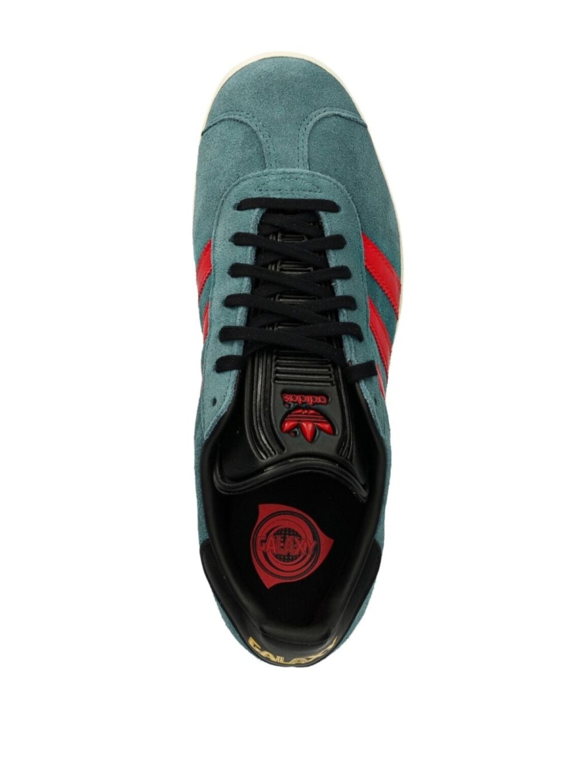 Кроссовки Adidas Gazelle MLS, зеленый — фото 4