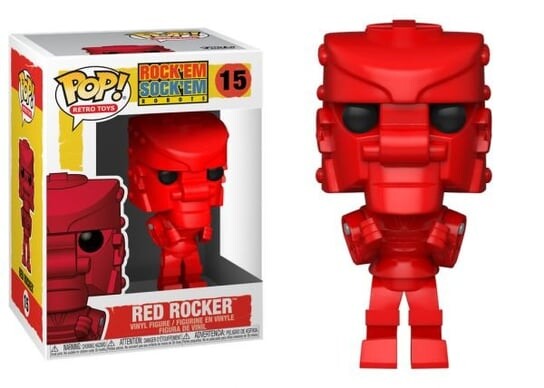 

Funko POP! Ретро-игрушки Rockem Sockem Red Rocker Inna marka