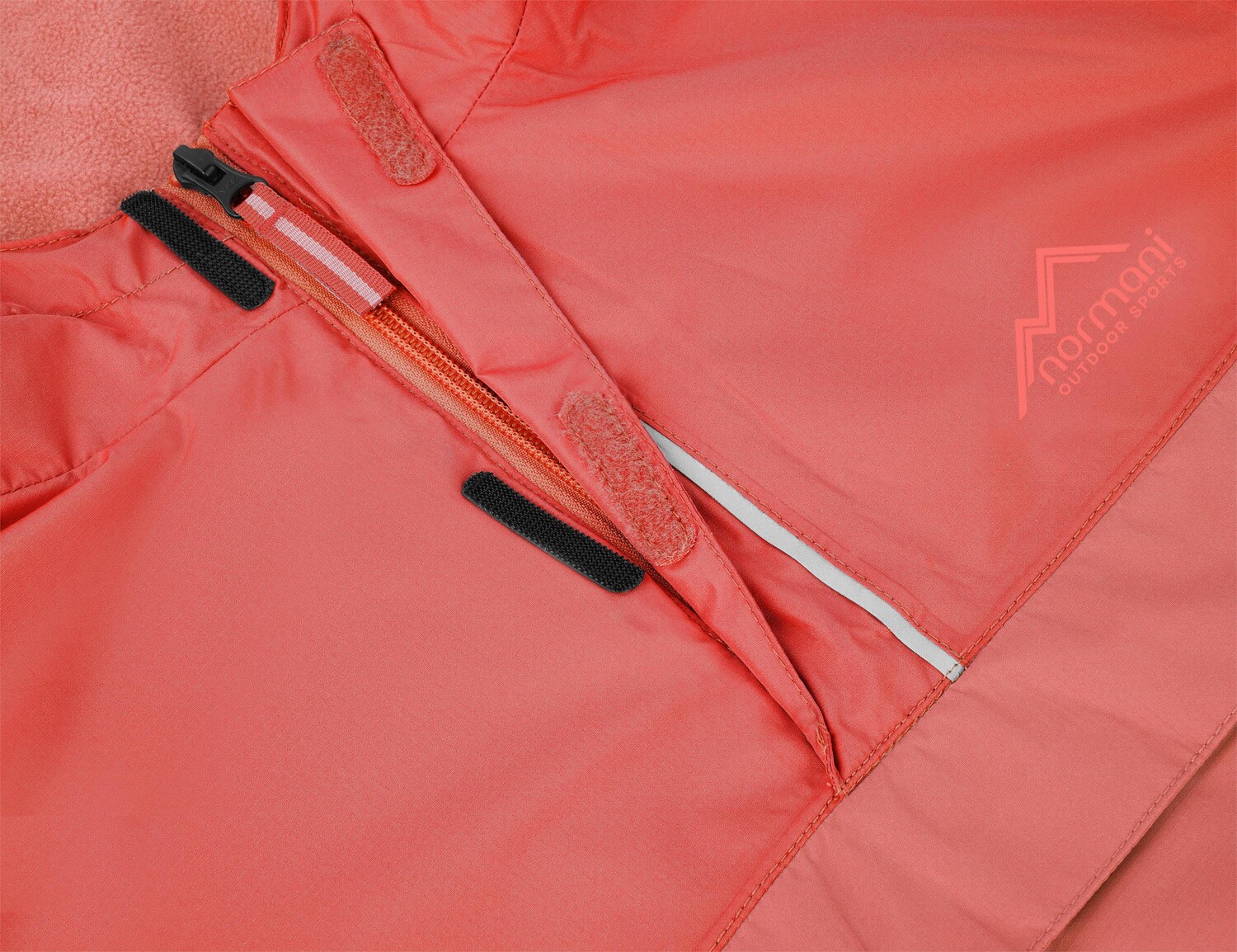 Функциональная куртка Normani Outdoor Sports Kinder Windbreaker Mayo, цвет Coral — фото 4