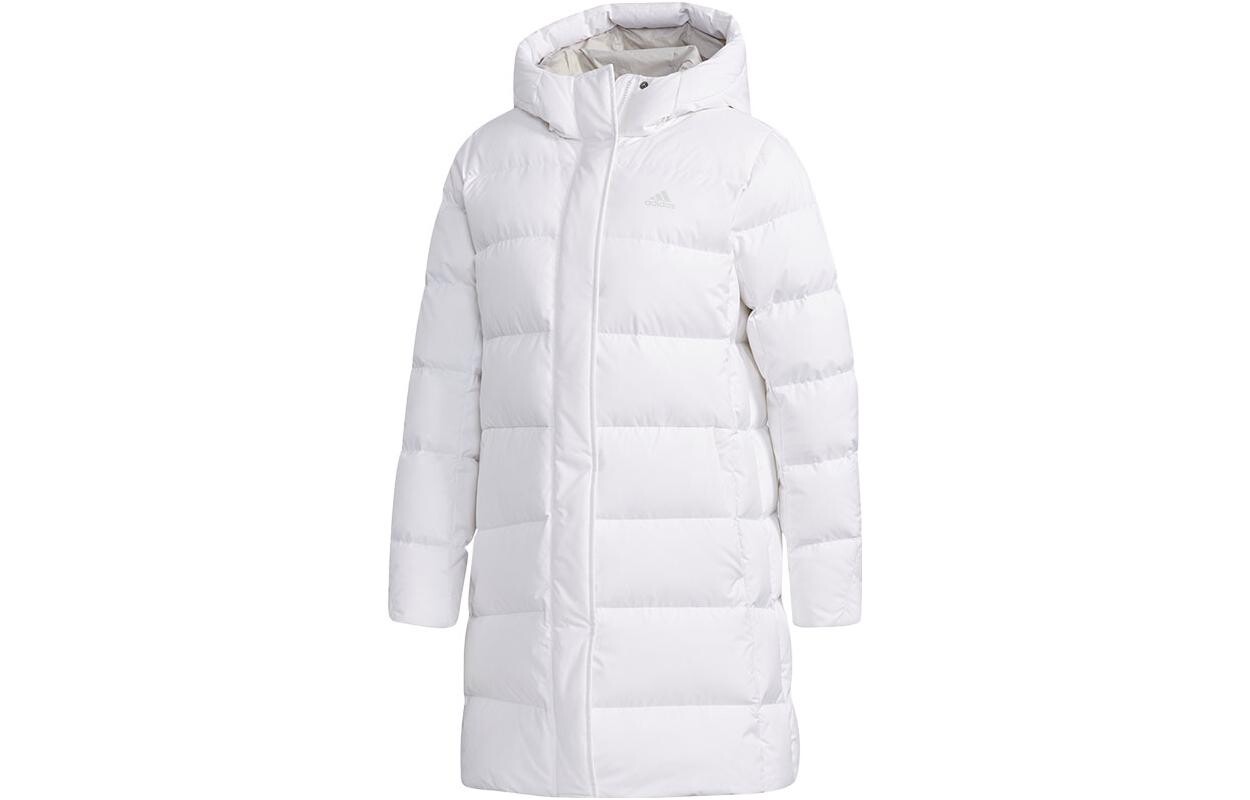 

Пуховик женский белый Adidas