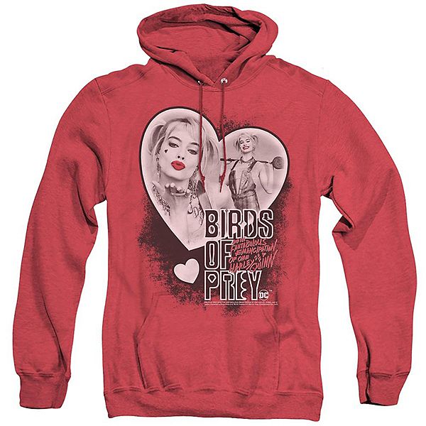 

Толстовка с принтом Birds of prey Harley, взрослая, цвет heather Licensed Character