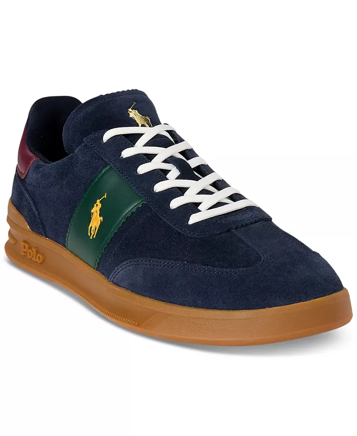 

Мужские кроссовки Heritage Aera Suede Polo Ralph Lauren, синий
