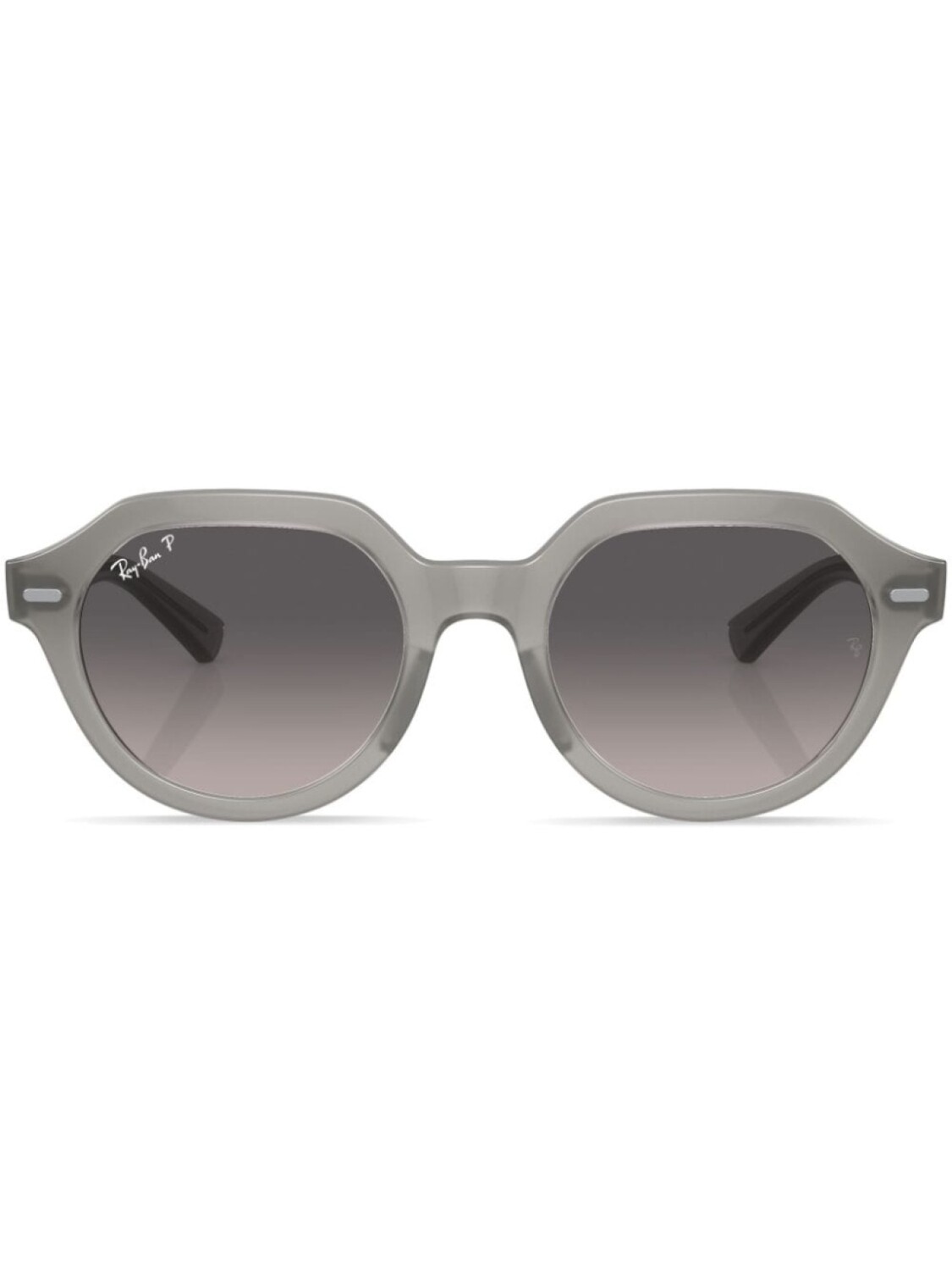 

Солнцезащитные очки Gina в круглой оправе Ray-Ban, серый