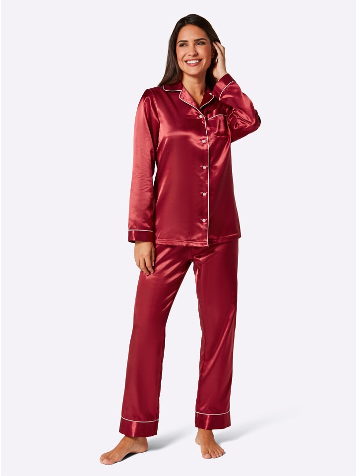 

WITT WEIDEN Пижама вишневого цвета