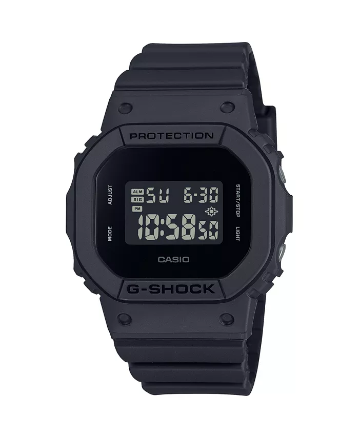 

Унисекс-часы Casio G-Shock GMDS5610BB-1, кварцевые, черный пластик, 40.5 мм