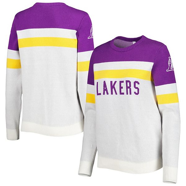 

Женский свитер Los Angeles Lakers Dominique фиолетовый/кремовый Lusso