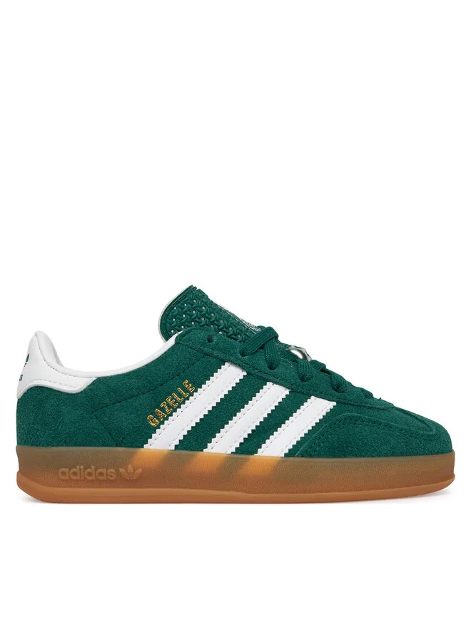 Adidas Кроссовки Gazelle Indoor IH9134 зеленые