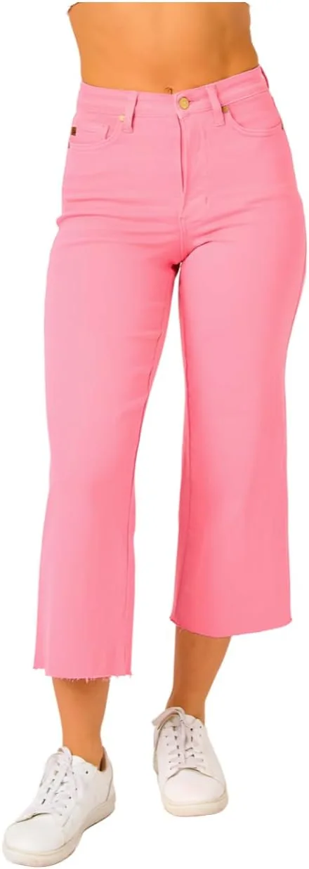 

Джинсы Judy Blue High Rise с контролем живота и широкими штанинами в цвете Blue