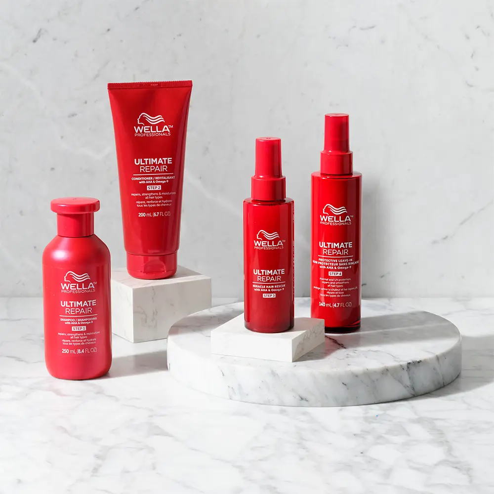 Кондиционер для волос Ultimate repair acondiciondor nutrición profunda cabellos dañados Wella Professionals, 200 мл — фото 4