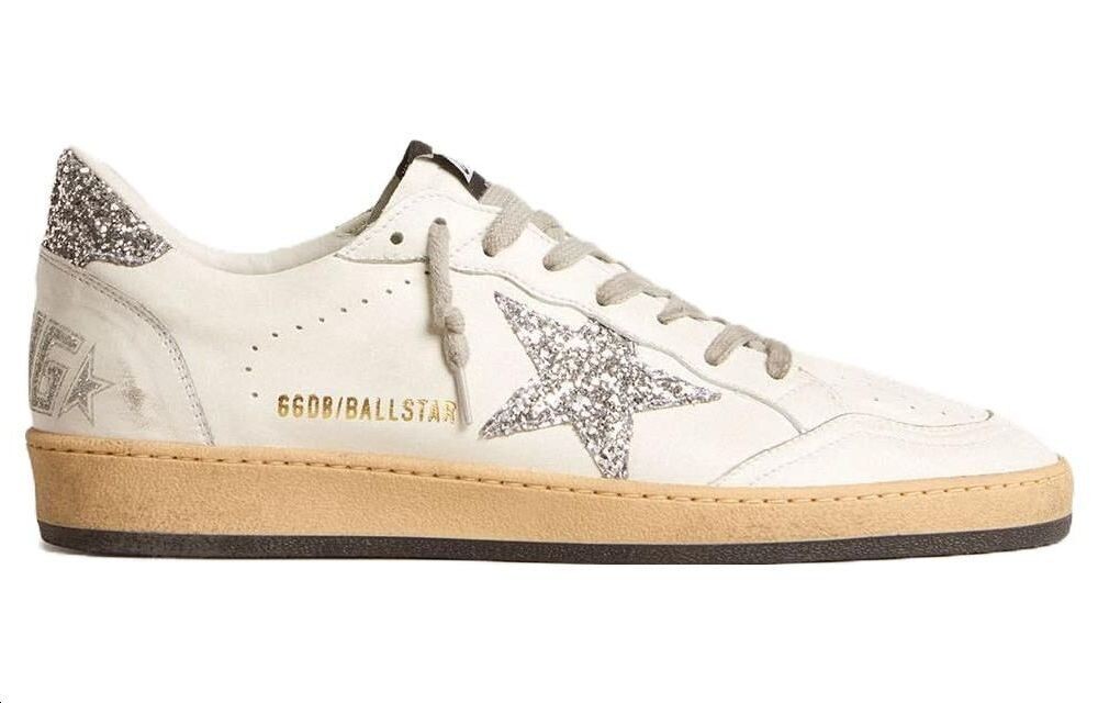 Кроссовки Golden Goose Ball Star Skateboarding Shoes Women's Low-top White, белый — фото 2