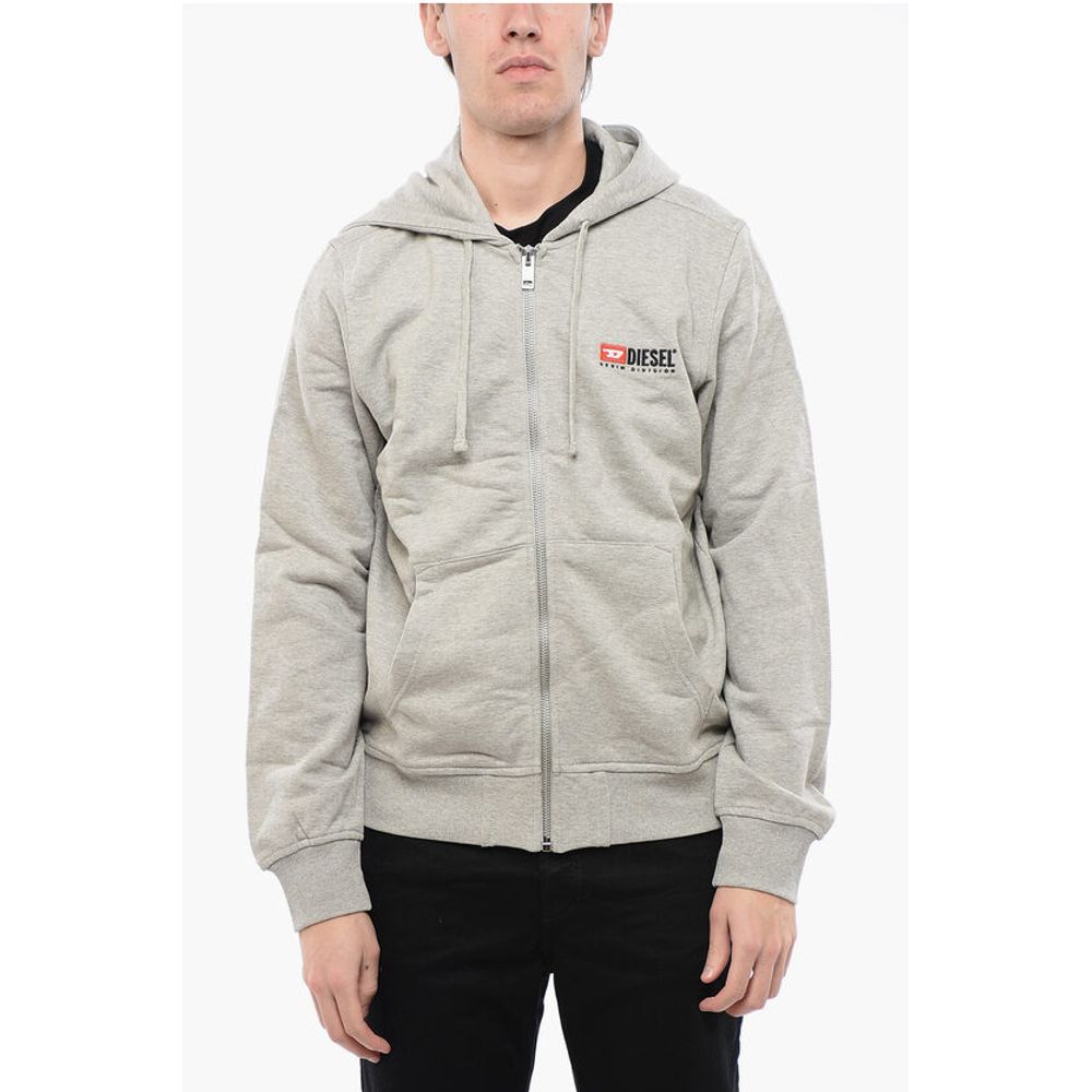 

Толстовка с капюшоном RED TAG S-GINN-HOOD с застежкой-молнией Diesel, Gray