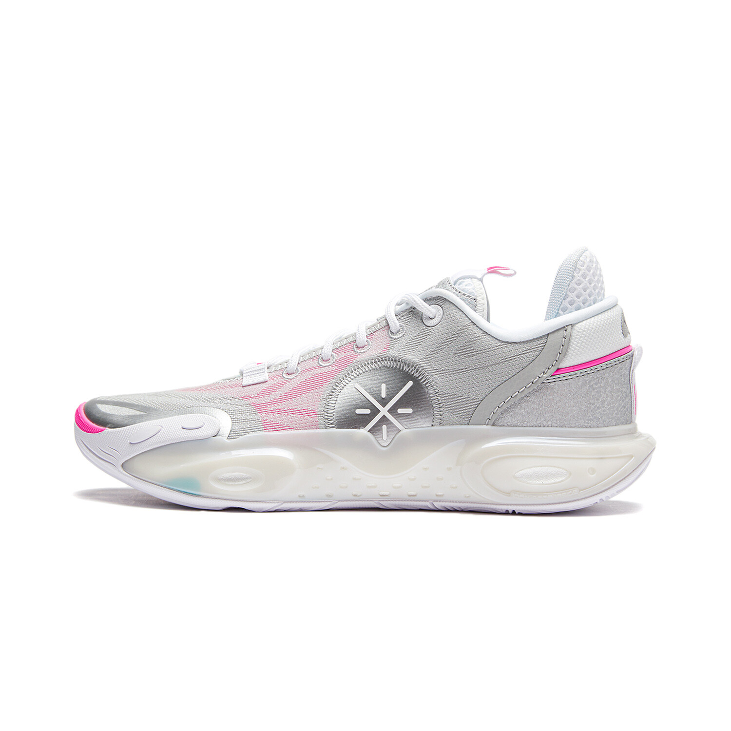 

LINING City 12 Баскетбольные кроссовки мужские Li Ning, Silver/Pink