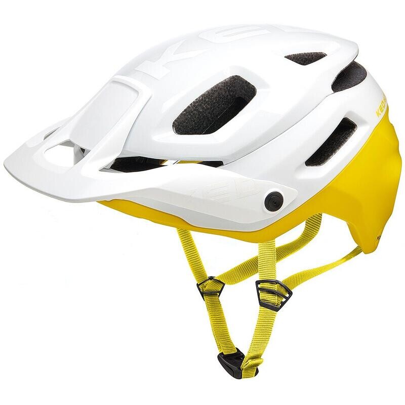 

Велосипедный шлем KED MTB Pector ME-1, бело-желтый