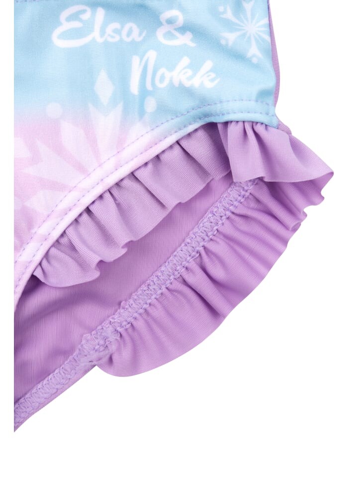Бикини United Labels Disney Die Eiskönigin Tankini Badeanzug Elsa Frozen Zweiteiler, фиолетовый — фото 3