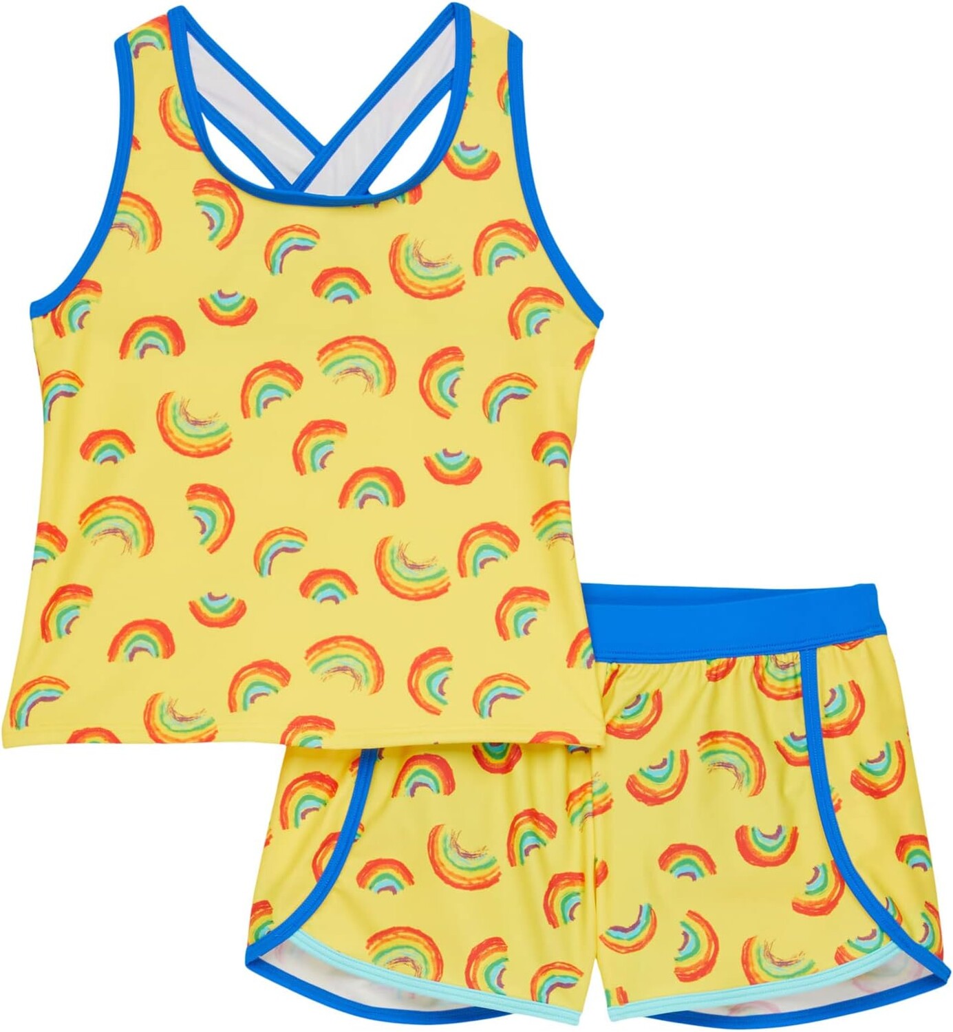 

Пляжные шорты L.L.Bean Watersports Swim Tankini Shorts, цвет Yellow Sun Rainbow