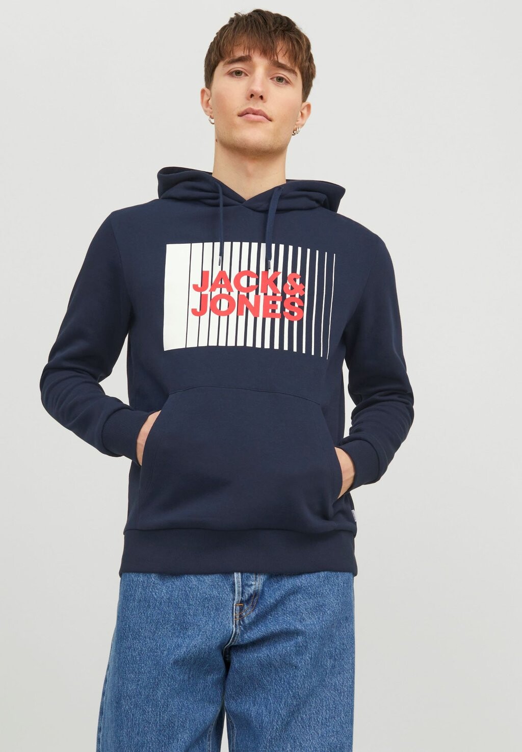 

Толстовка JJECORP LOGO PLAY NOOS Jack & Jones, темно-синий пиджак