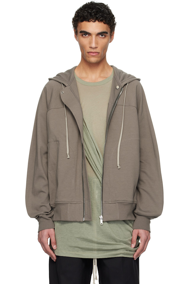 

Ветровка с капюшоном Hollywood Rick Owens, цвет dust