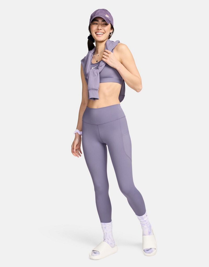 

Фиолетовые леггинсы Nike Dri-Fit 7/8