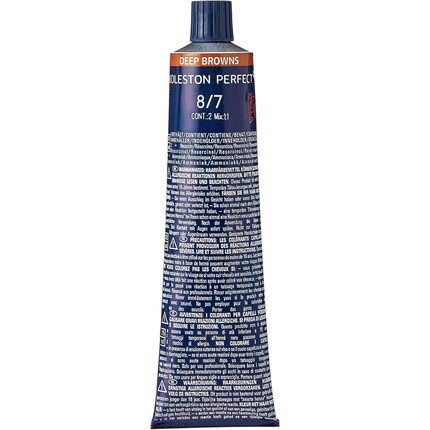 Koleston Perfect Me+ 8/7 Светло-русый коричневый 60 мл, Wella — фото 2
