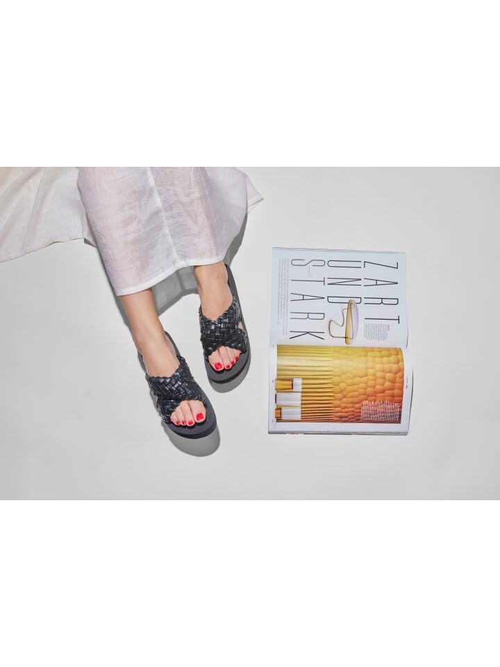 Классические босоножки Flip Flop, черный — фото 4