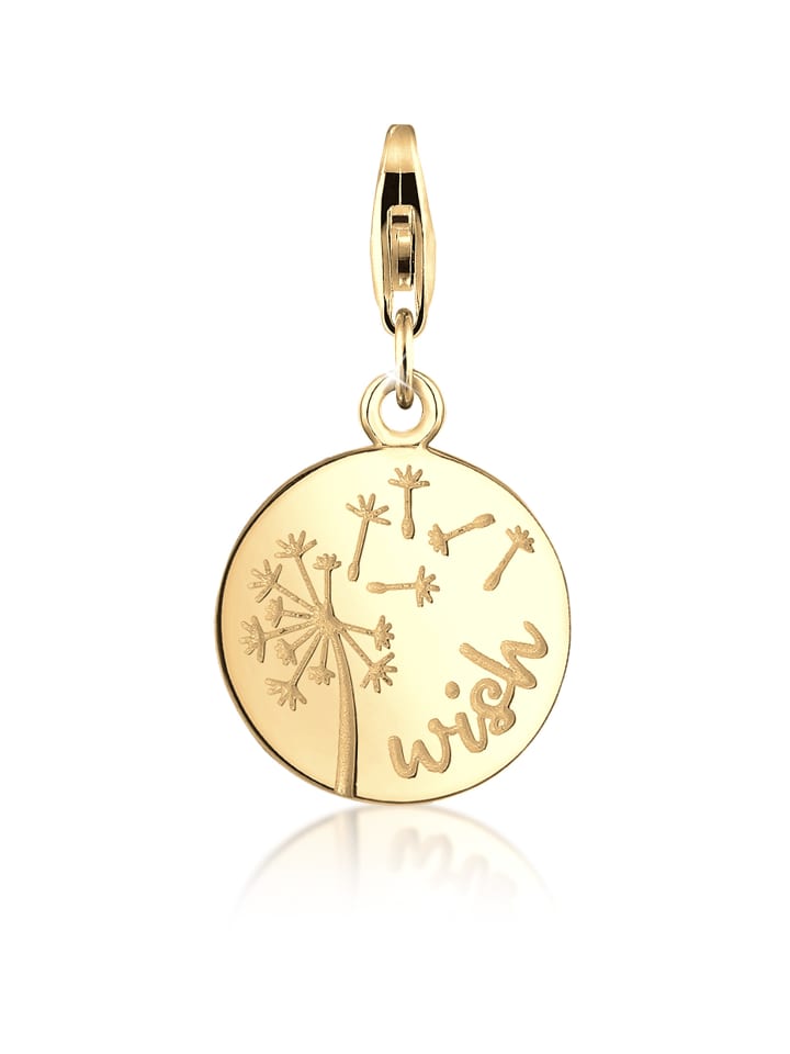 

Nenalina Подвеска в виде цветка из серебра 925 пробы в золотом исполнении