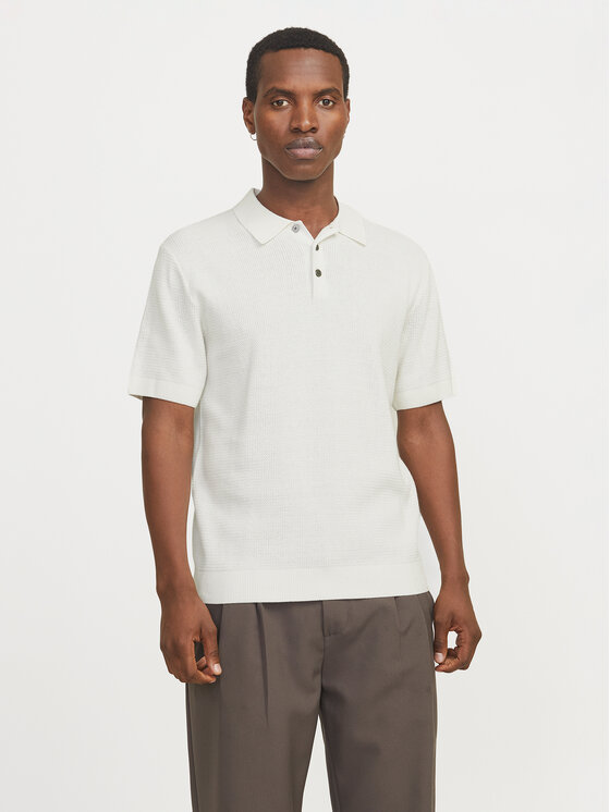 

Рубашка поло стандартный крой Cooper 12271483 Jack&Jones, белый