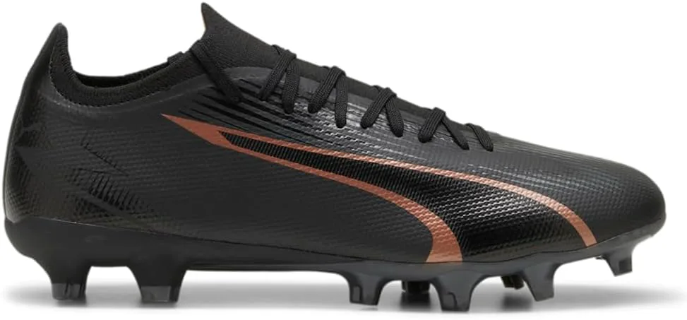 Футбольные бутсы PUMA Ultra Match для мужчин - черные, черный — фото 2