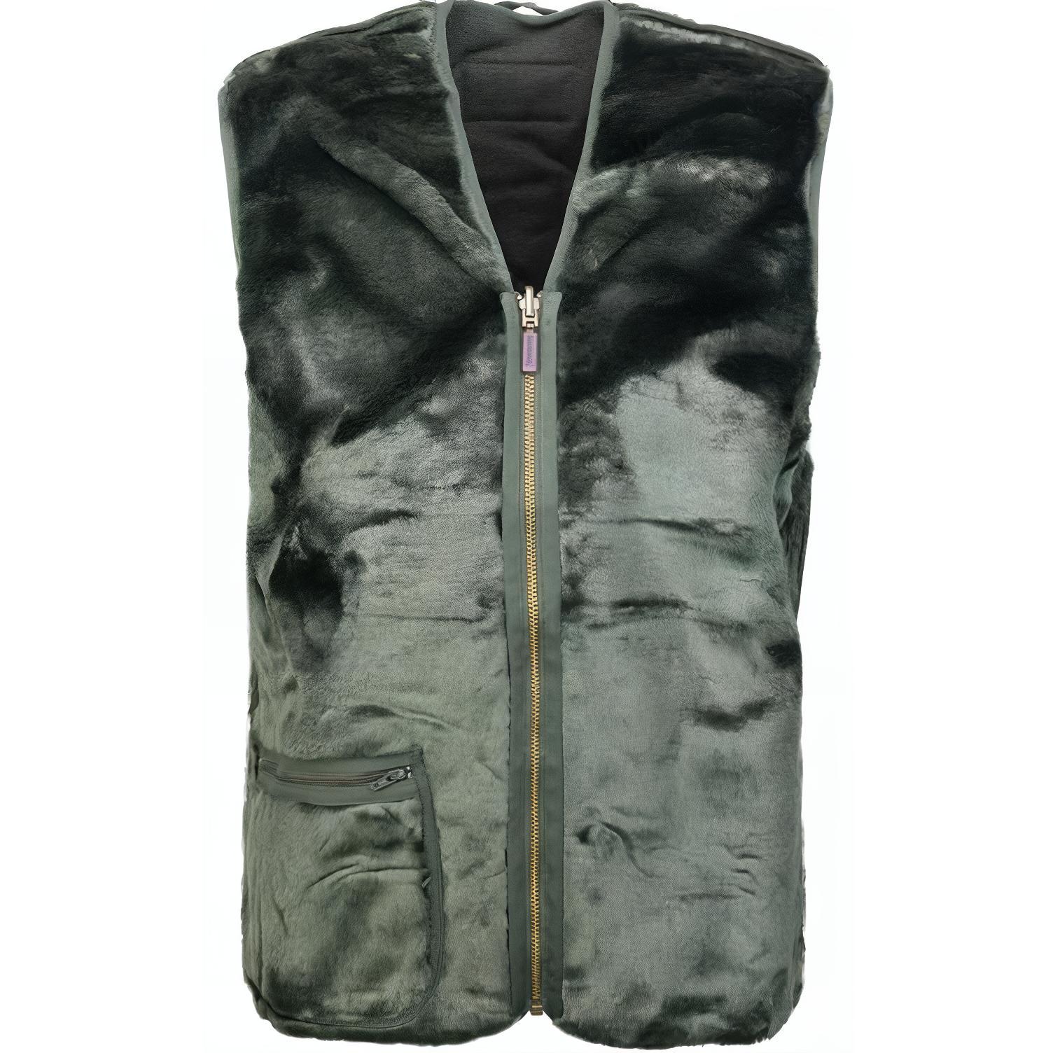 

Утепленный жилет на молнии Barbour, зеленый