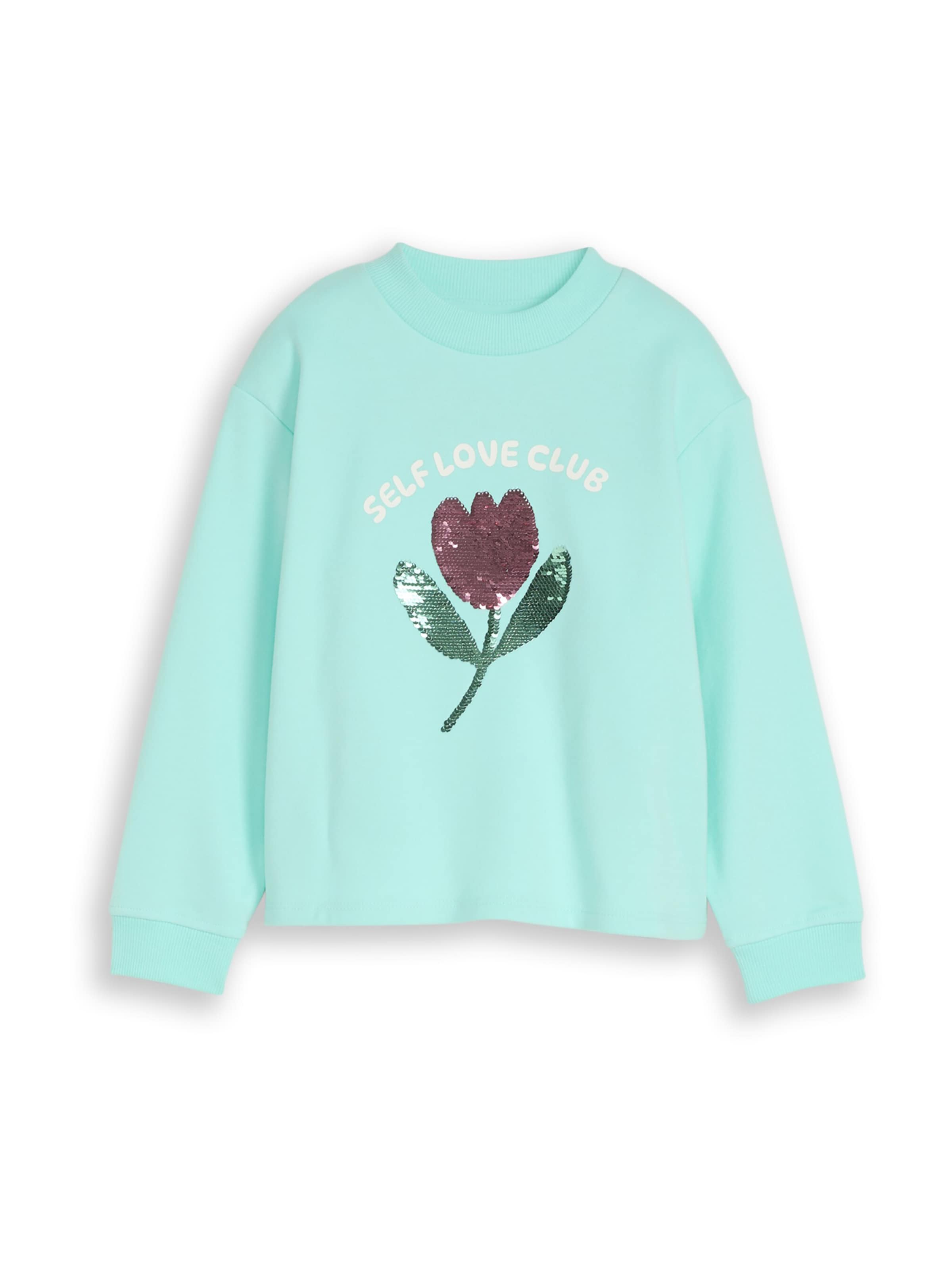 

TOM TAILOR Свитшот в цвете Mint