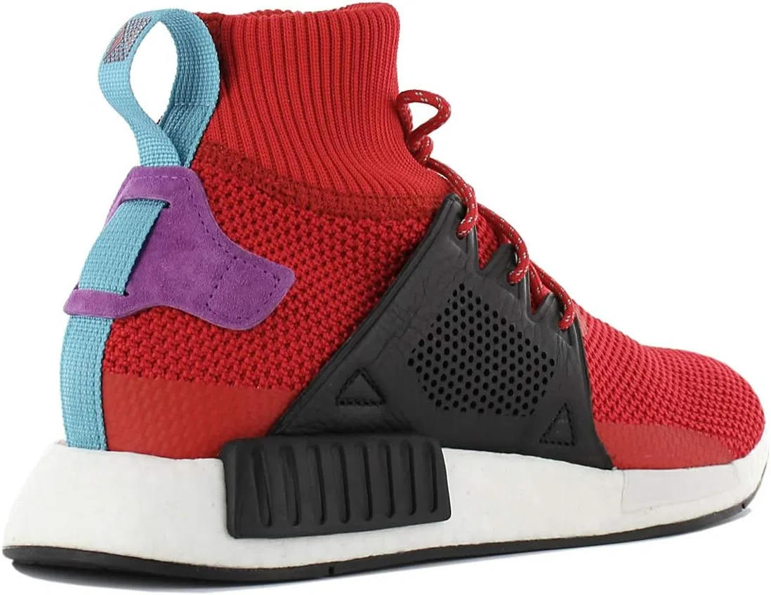 Кроссовки для зимнего фитнеса Adidas Unisex NMD_xr1, Scarlet Black Purple Escarl Negbas Pursho — фото 3