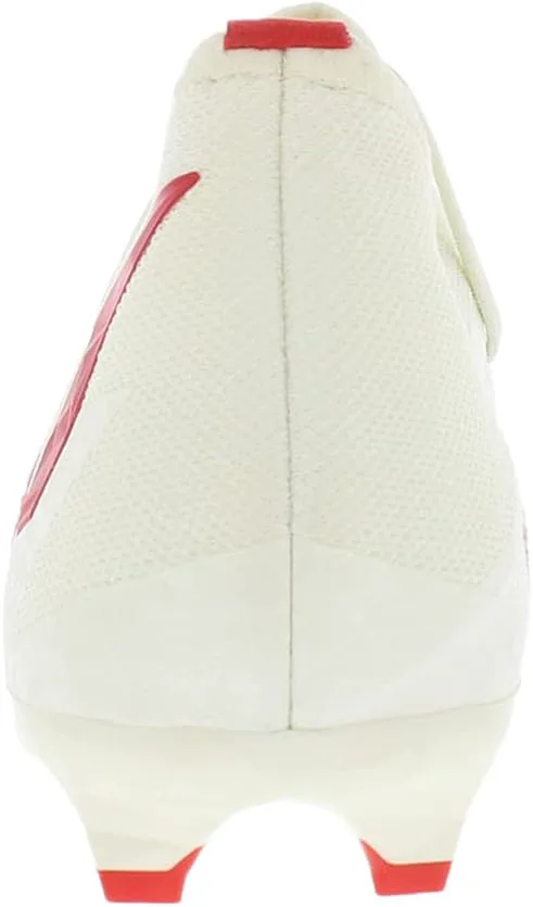 Футбольные бутсы Adidas Predator Edge.3 для твердого грунта, мужские, белый/ярко-красный/металлик — фото 4