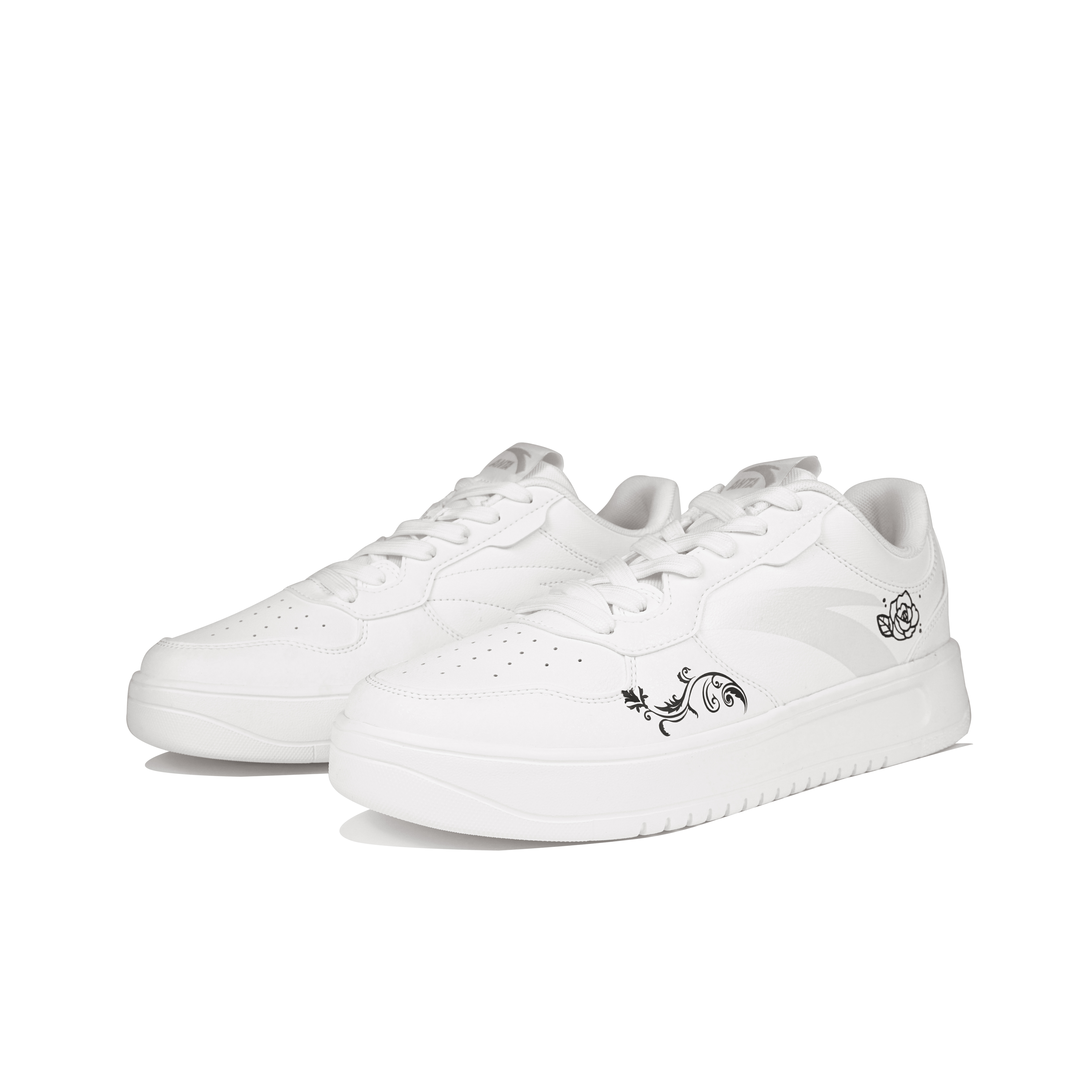 

Кроссовки ANTA Skateboarding Shoes Men Low-top White, белый