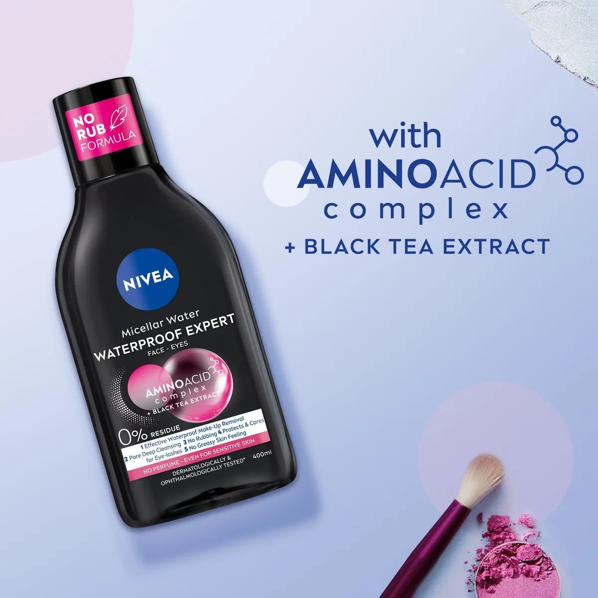 Мицеллярная вода Nivea — «MicellAIR Professional» для снятия макияжа от, 400 мл — фото 2