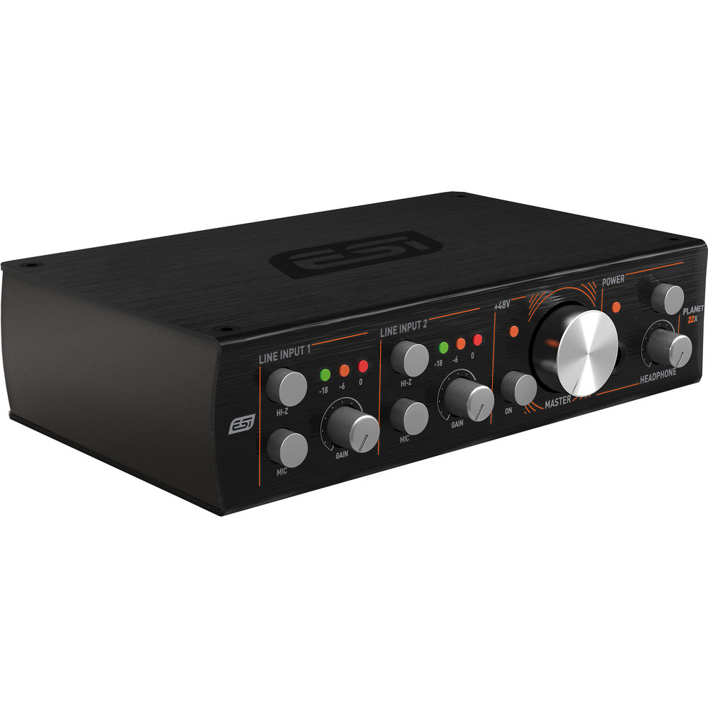 

Аудиоинтерфейс ESI planet 22x 2-Channel Dante Audio Interface ESI-PNT22X