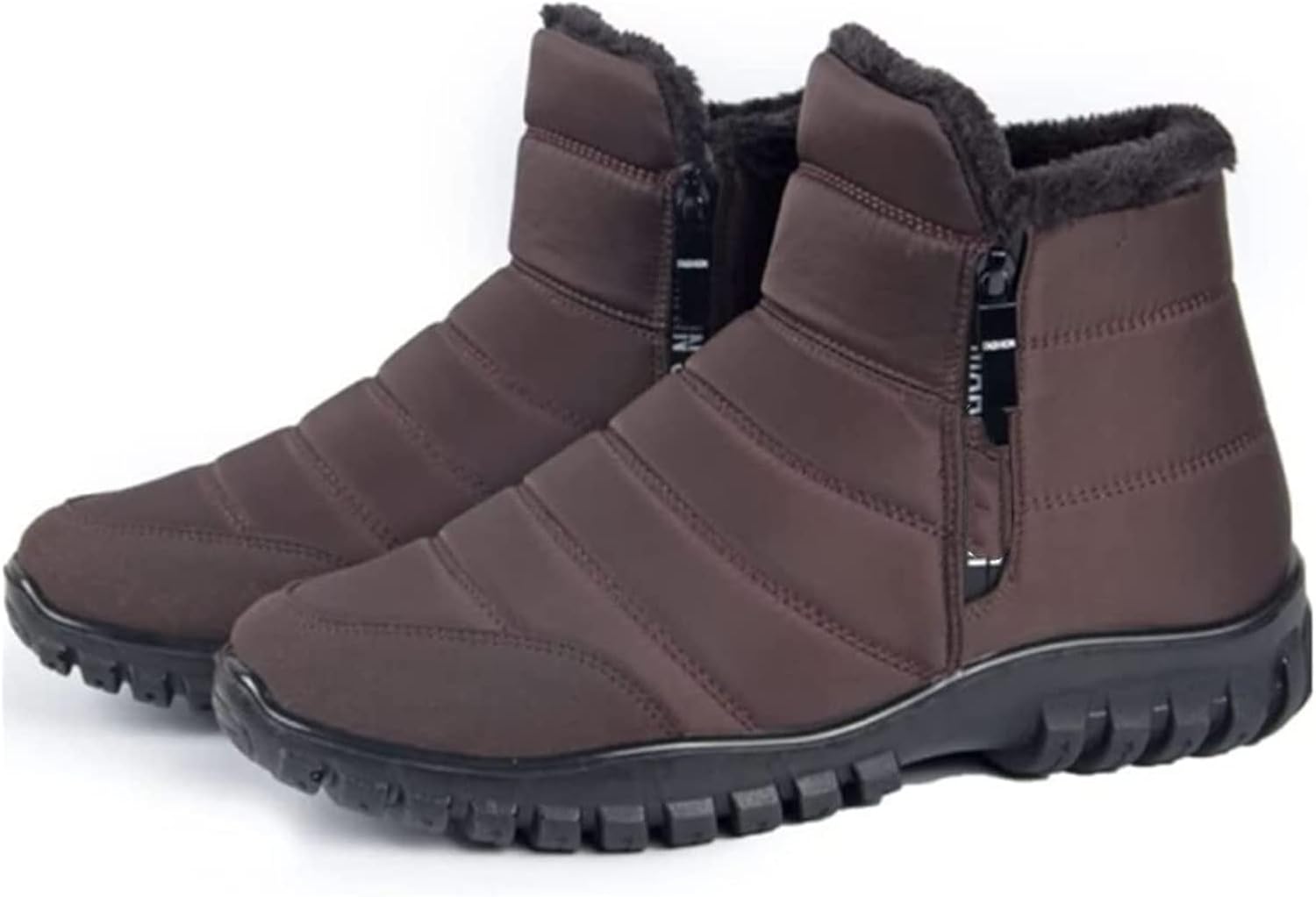 

Мужские водонепроницаемые теплые зимние ботинки Tzsaixeh на молнии с хлопковой подкладкой, теплые зимние ботильоны с толстым плюшем, водонепроницаемые ботинки для мужчин (Цвет: синий, Размер: 8)