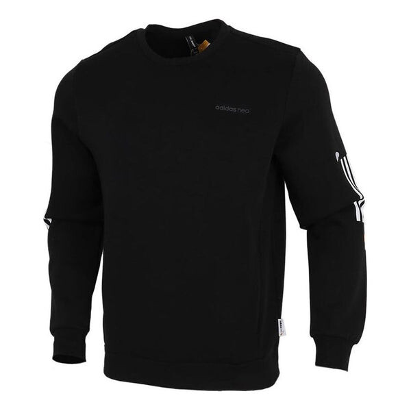 

Толстовка adidas neox Yellow Crossover Casual Sports Pullover Black, черный