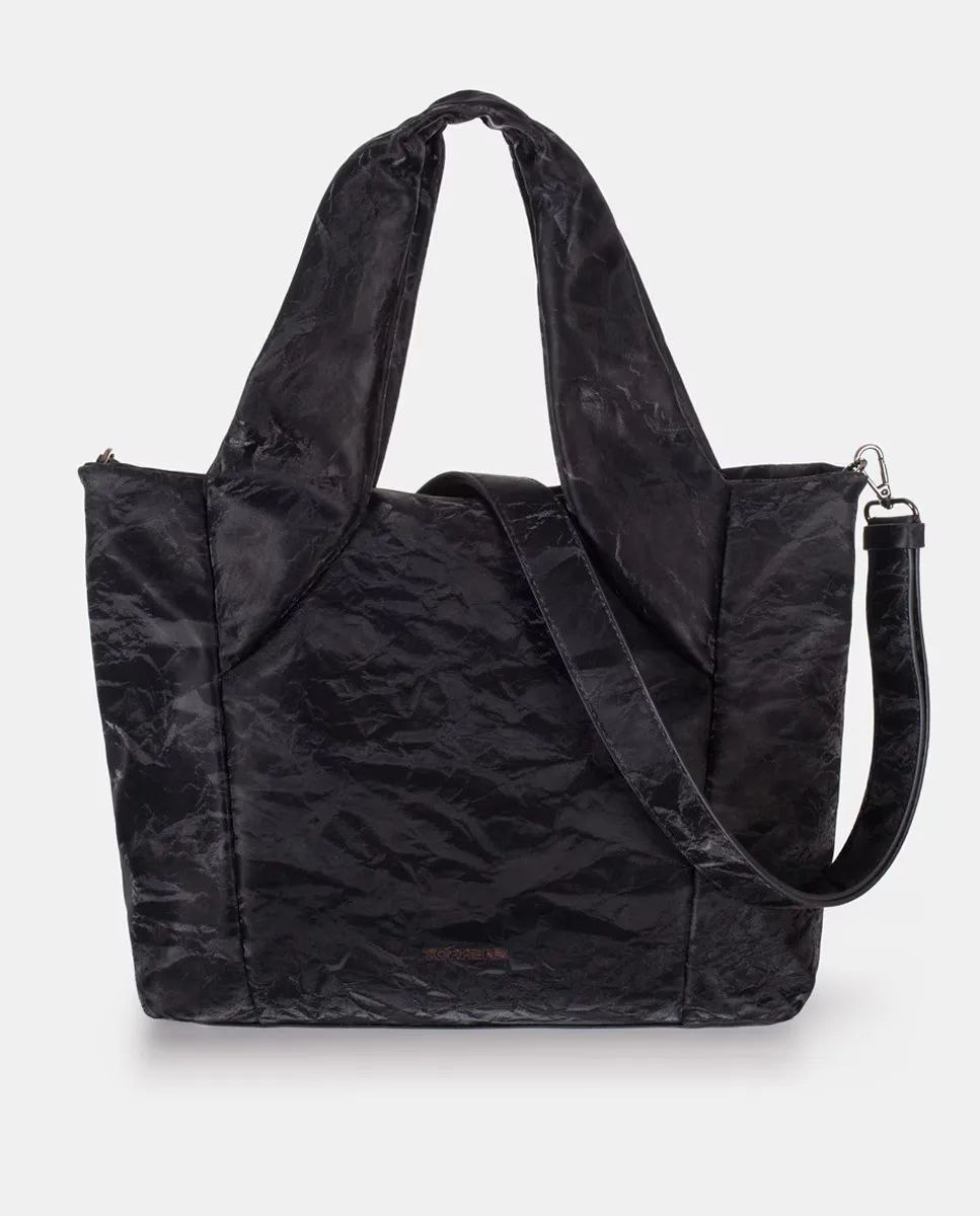 

Сумка для покупок со съемной регулируемой ручкой Torrens, чёрный, Черный, Сумка для покупок со съемной регулируемой ручкой Torrens, чёрный