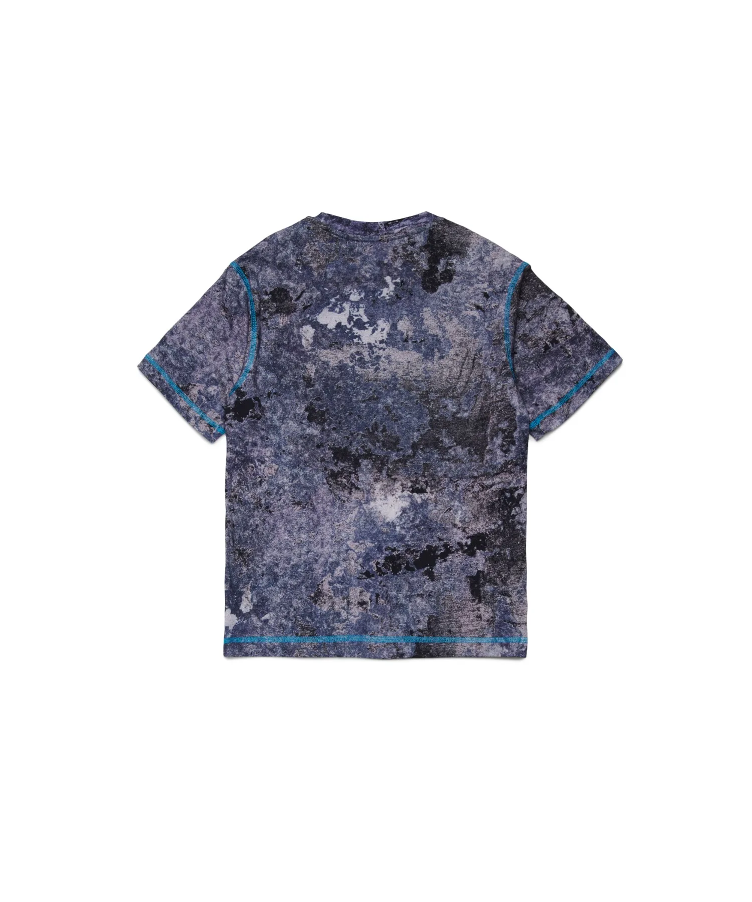 Детская футболка с крутым принтом TMIM OVER Diesel Navy — фото 2