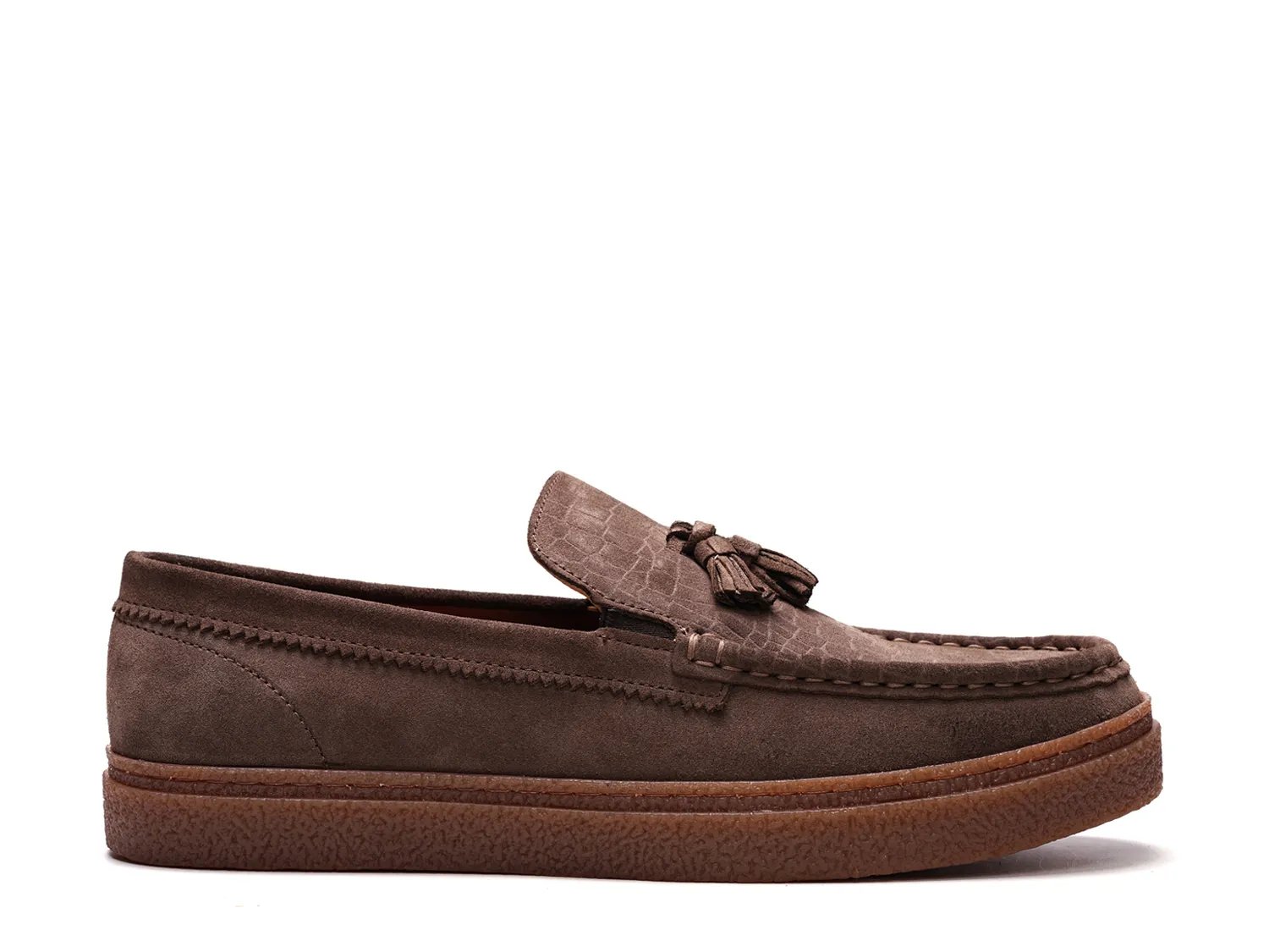 Лоферы Carlos by Carlos Santana Baez Loafer, Brown Suede — фото 2