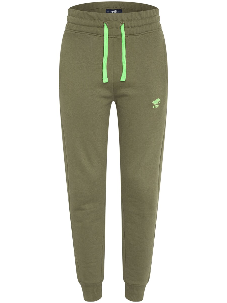 

Зауженные брюки Polo Sylt, оливковый/светло-зеленый