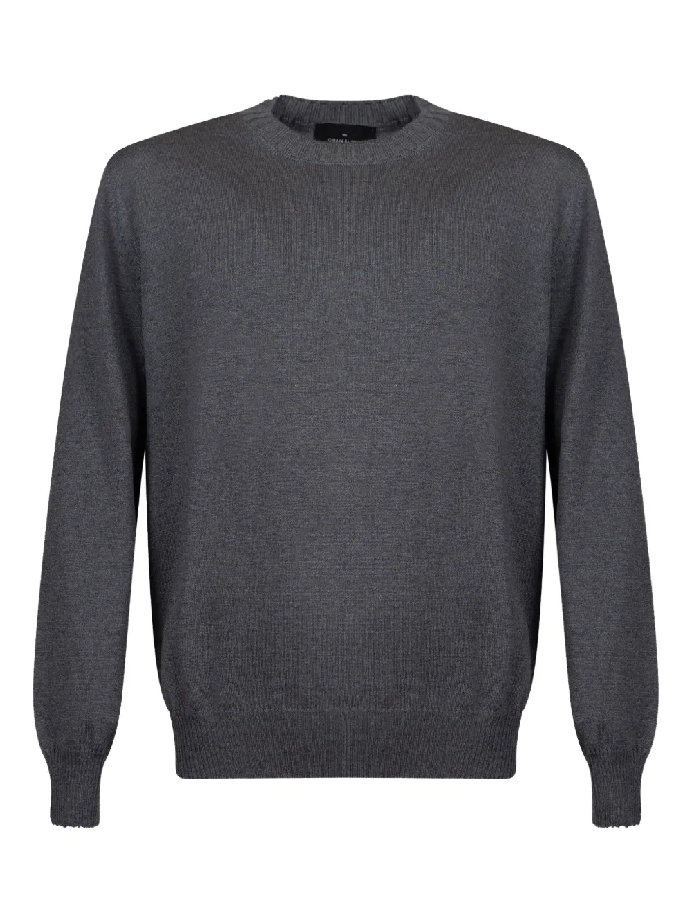 

Свитер в рубчик Gran Sasso, серый
